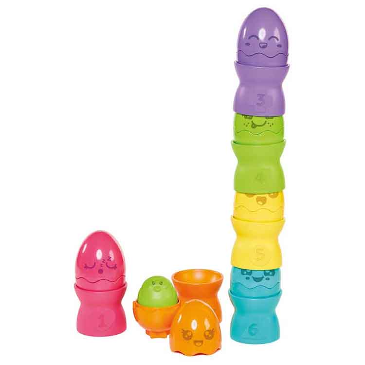 Hide & Squeak Egg Stackers