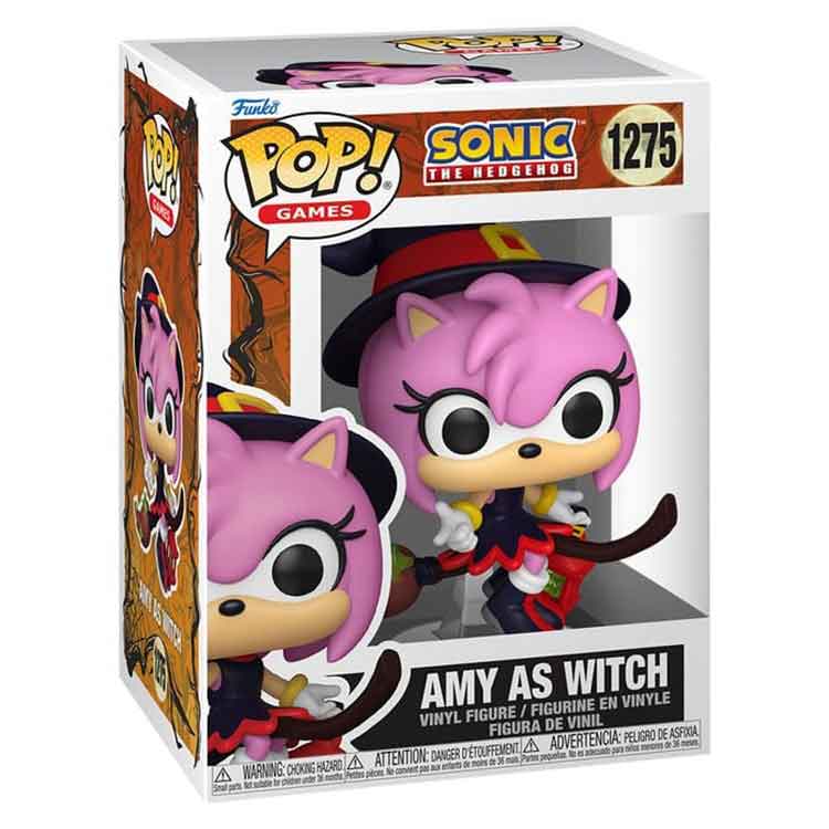 Funko Sonic the Hedgehog POP! Games Vinyl Figure Amy on Broom
