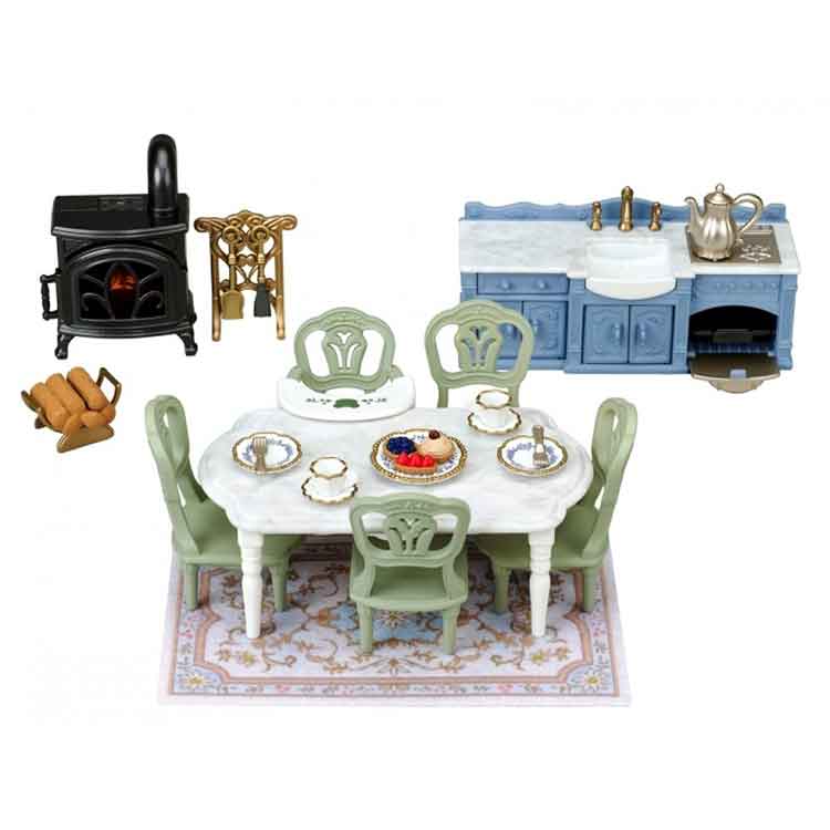 Sylvanian Families - Elegant Dining Room Set