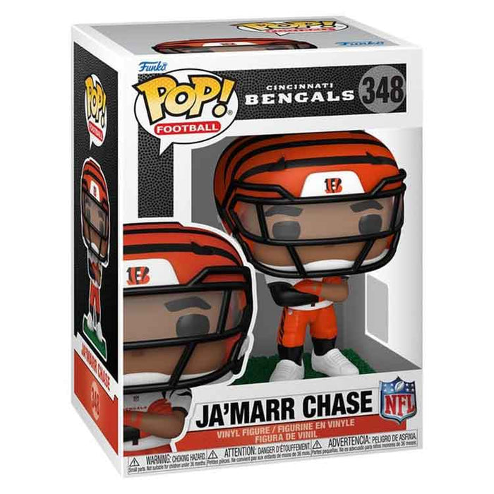 Funko NFL POP! Vinyl Figure : Bengals - Ja'Marr Chase (clear visor)