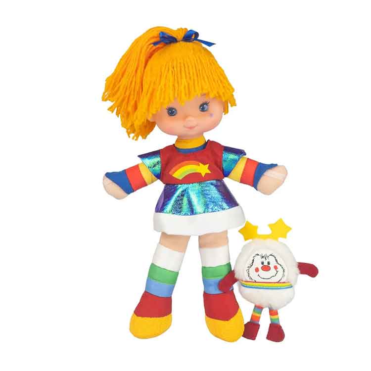 Rainbow Brite with Twink Classic 9-Inch Plush Doll