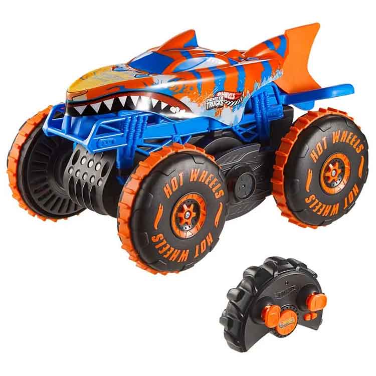 Hot Wheels Monster Trucks 1:15 Tiger Shark Climber RC