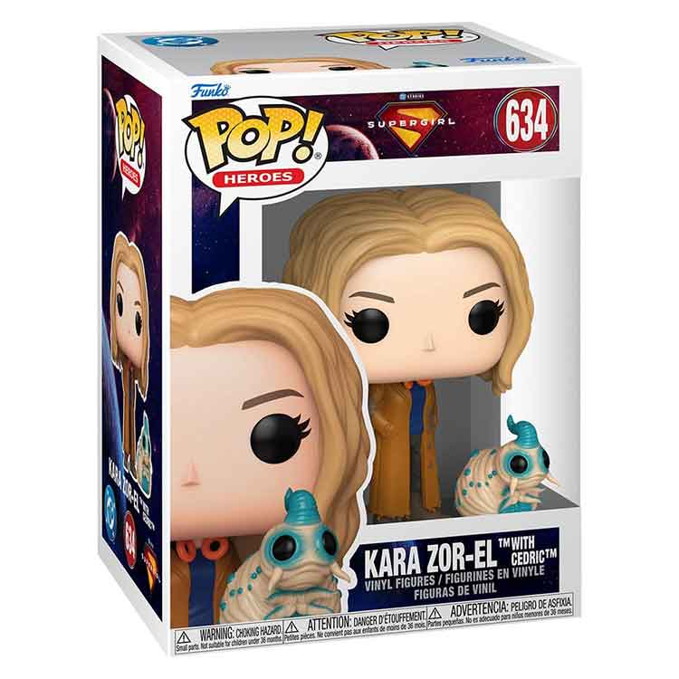 Funko Supergirl (2026) POP! Vinyl Figure Kara Zor-El With Cedric