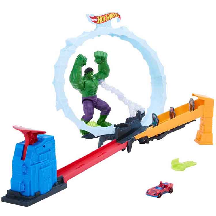 Hot Wheels Superstar Speeders Blue Oasis Trackset