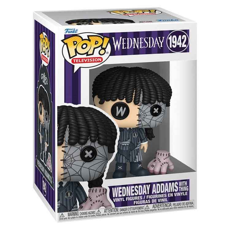 Funko Wednesday POP! Televison Vinyl Figure Patchwork: Wednesday with Thing