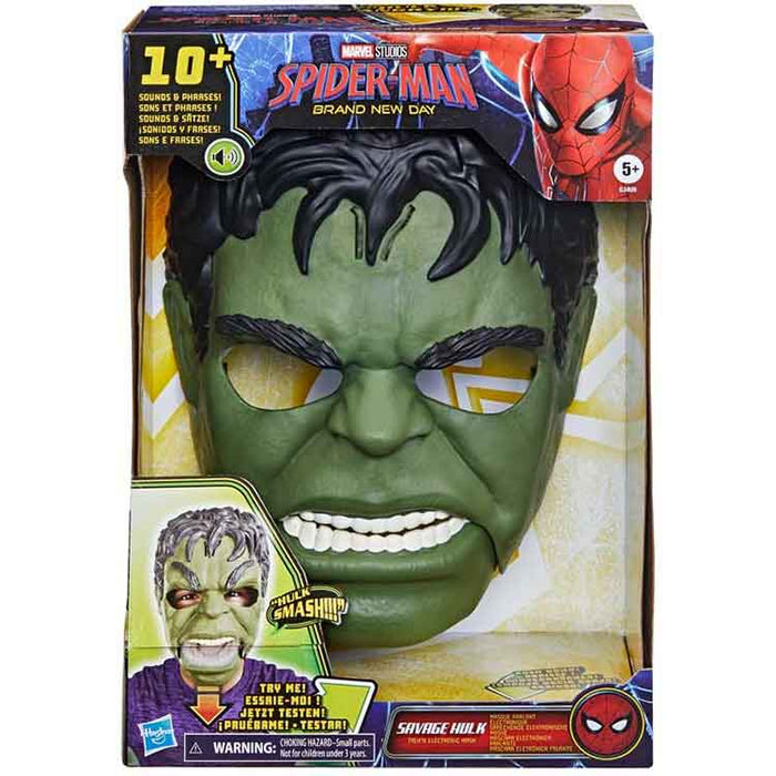 Marvel Spider-Man: Brand New Day Savage Hulk Talk'n Electronic Mask