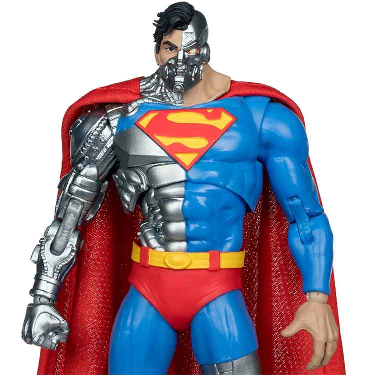 DC Multiverse McFarlane Vault Collection Wave 2 Cyborg Superman Revenge of the Green Lanterns 7-Inch Scale Action Figure