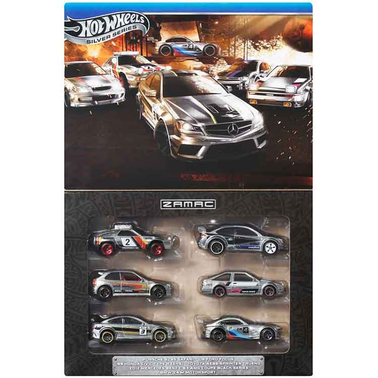 Hot Wheels Silver Series Zamac Multipack