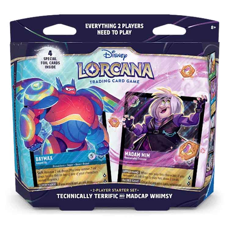 Disney Lorcana: 2 Player Starter Set (Technically Terrific & Madcap Whimsy)
