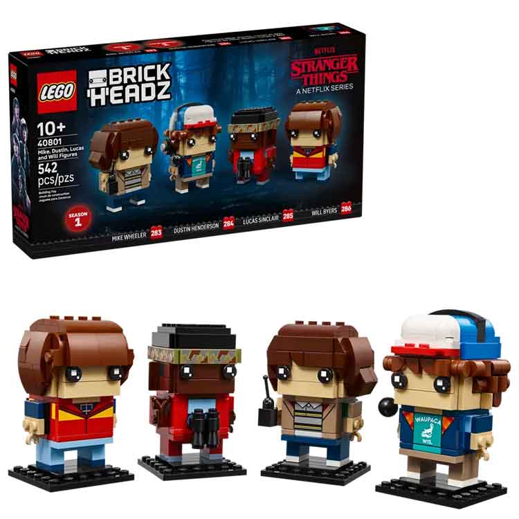LEGO 40801 Mike, Dustin, Lucas and Will Figures