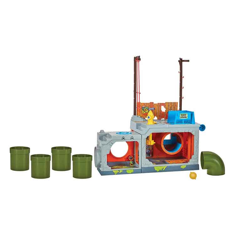 Teenage Mutant Ninja Turtles Building Secret Sewer Lid Playset Mutant Module