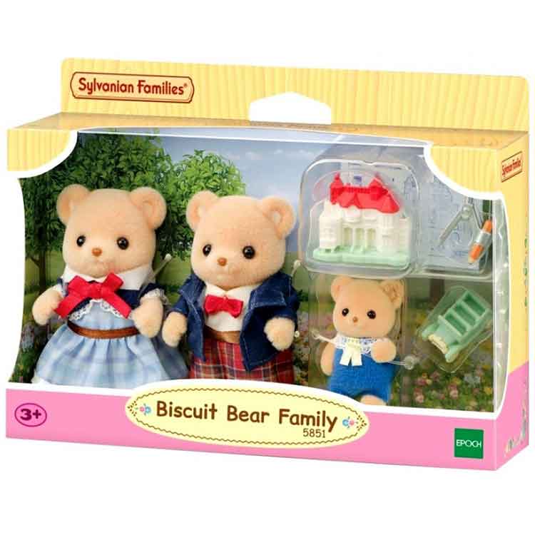 Sylvanian Families - Biscuit Bear Family
