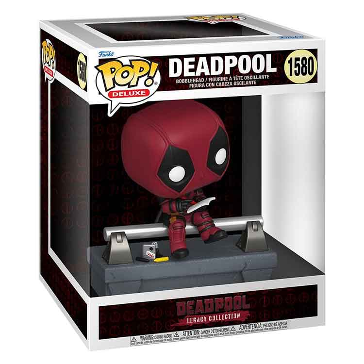 Funko Marvel POP! Deluxe Vinyl Figure Deadpool on Bridge