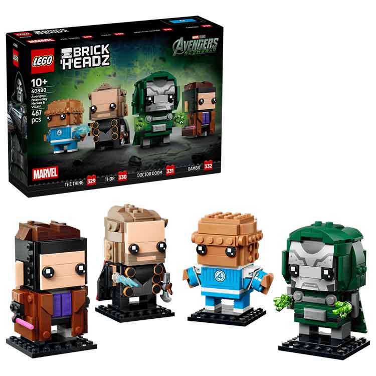 LEGO 40880 Avengers: Doomsday Heroes & Villain