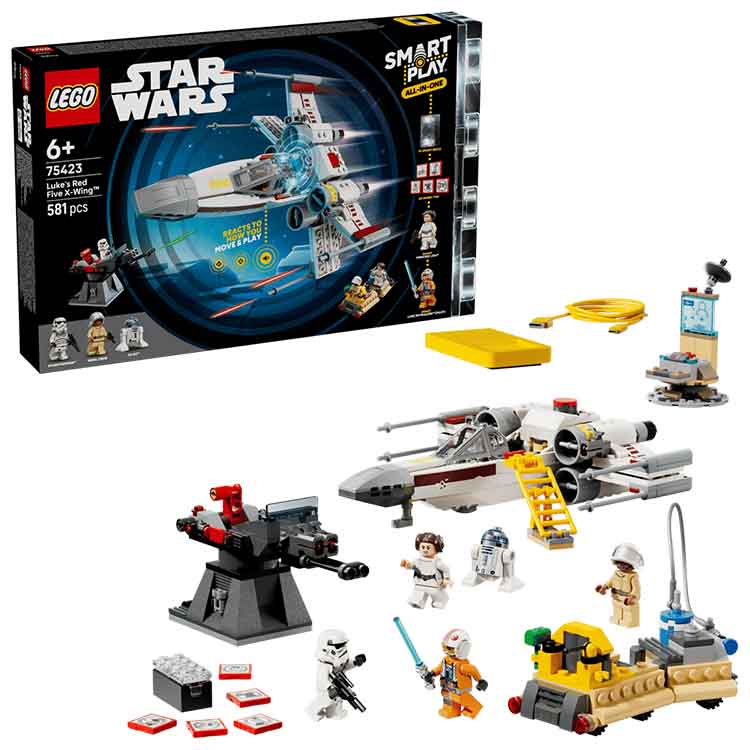 LEGO 75423 SMART Play™: Luke's Red Five X-Wing