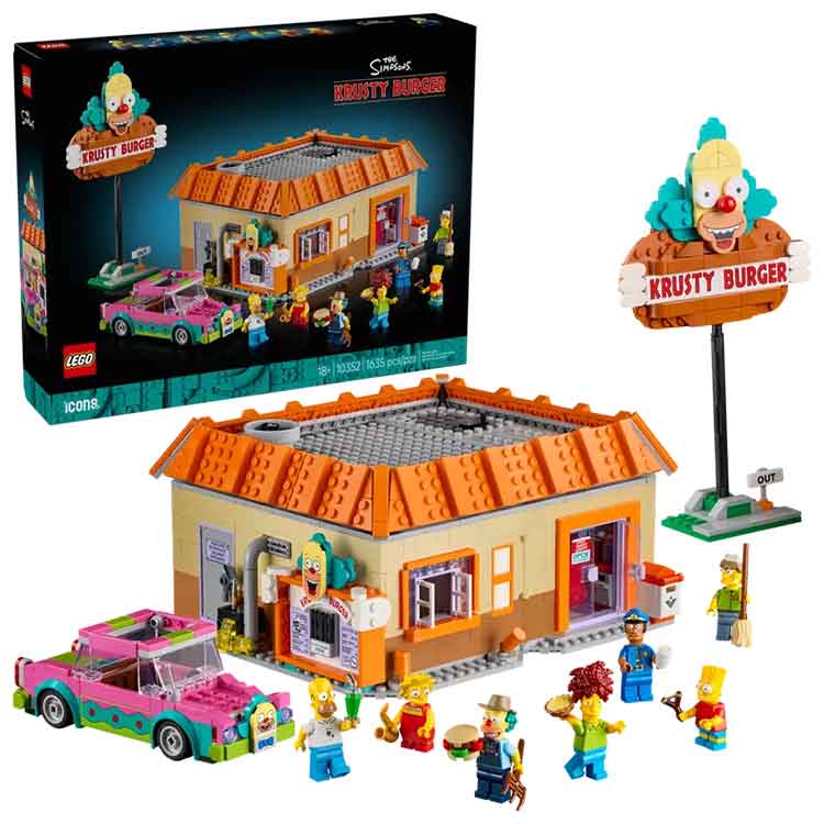 LEGO 10352 The Simpsons: Krusty Burger