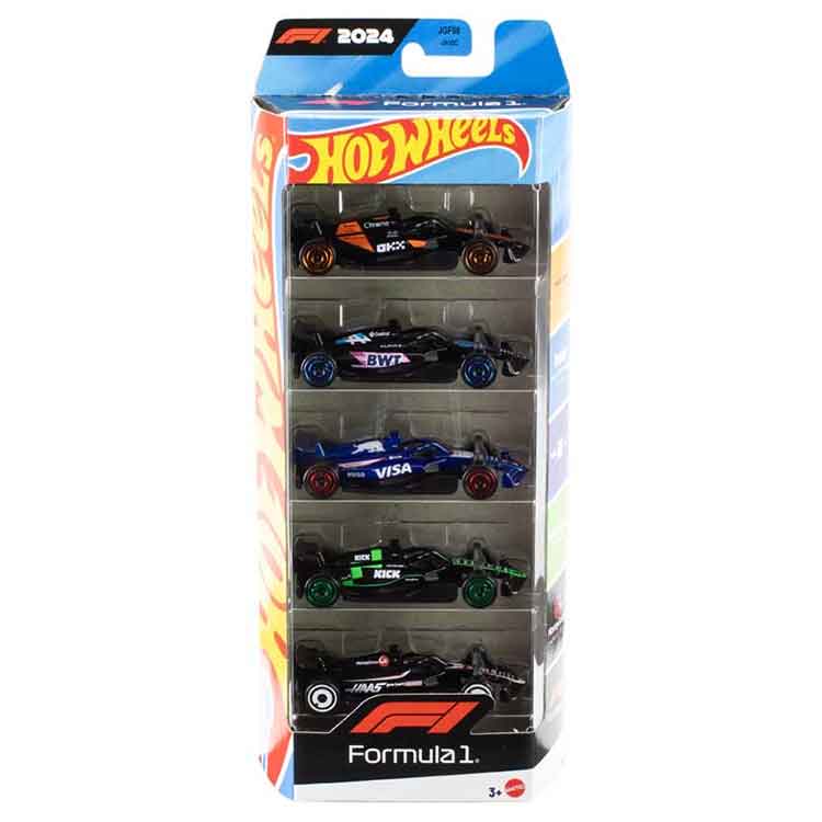 Hot Wheels Basic Race Team 5 Car Pack