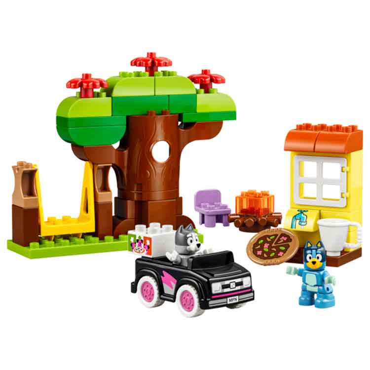 LEGO 10469 Pizza Girls with Muffin and Bluey