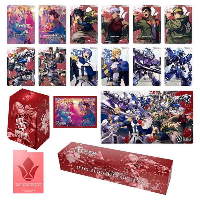 Gundam Card Game: Premium Accessory Set - Mobile Suit Gundam IRON- (PB02)