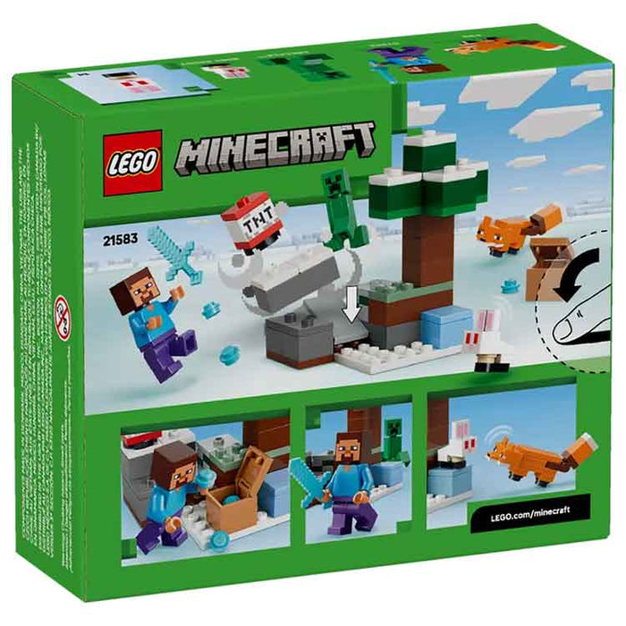 LEGO 21583 Steve's Taiga Adventure