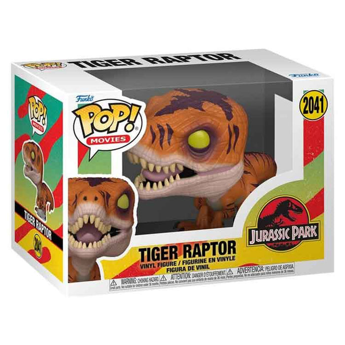 Funko Jurassic Park POP! Movies Vinyl Figure Tiger Raptor
