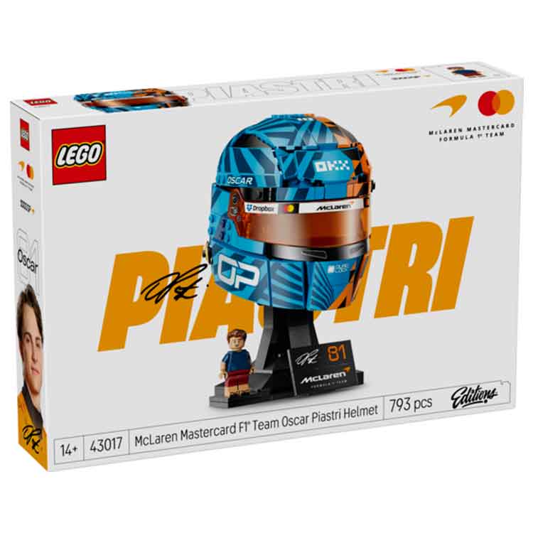 LEGO 43017 McLaren Mastercard F1 Team Oscar Piastri Helmet