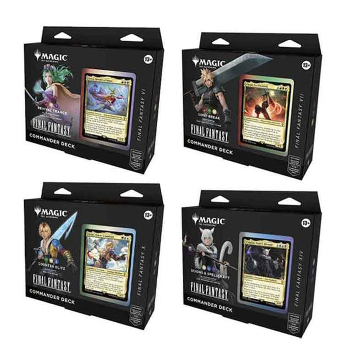 Magic: The Gathering: Final Fantasy Commander Deck - Single