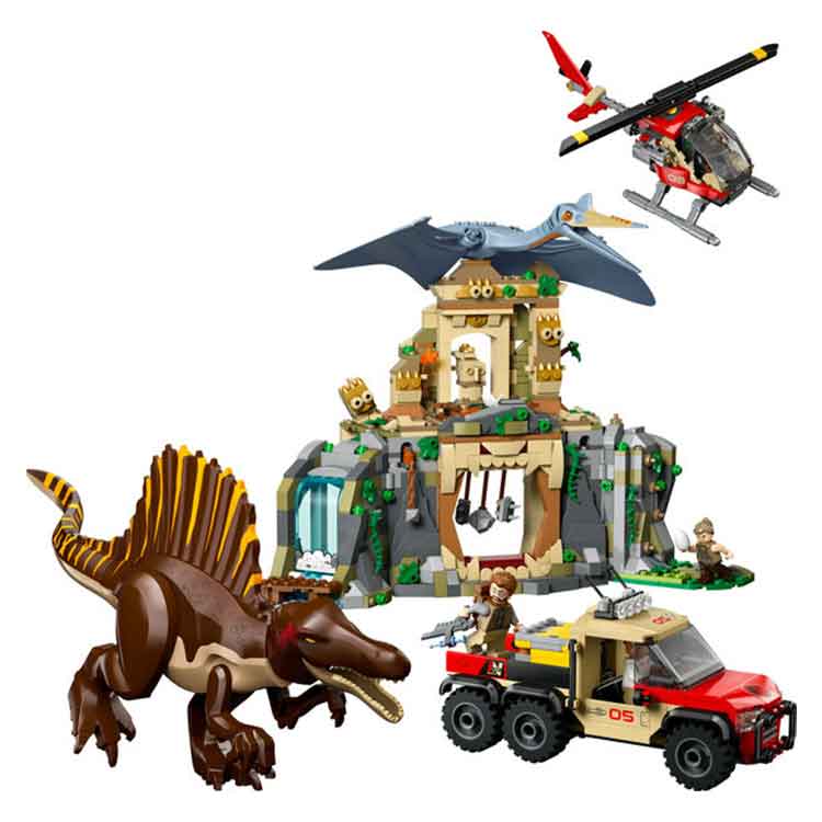 LEGO 76976 Spinosaurus & Quetzalcoatlus