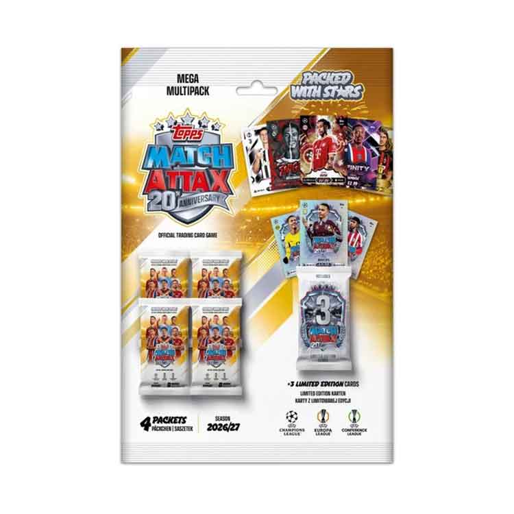 UCC Match Attax 26/27 Mega Multipack