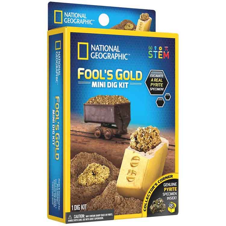 National Geographic Impulse Mini Dig Fools Gold