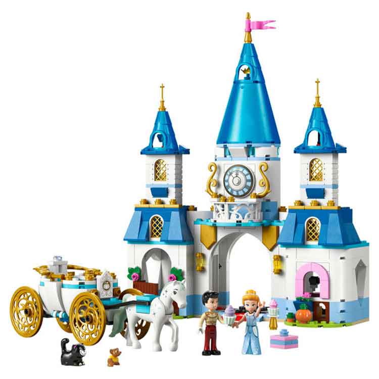 LEGO 43275 Cinderella's Castle & Horse Carriage