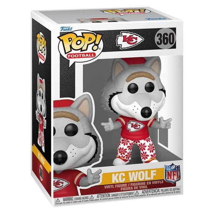 Funko NFL POP! Vinyl Figure Mascots: Chiefs - Wolf