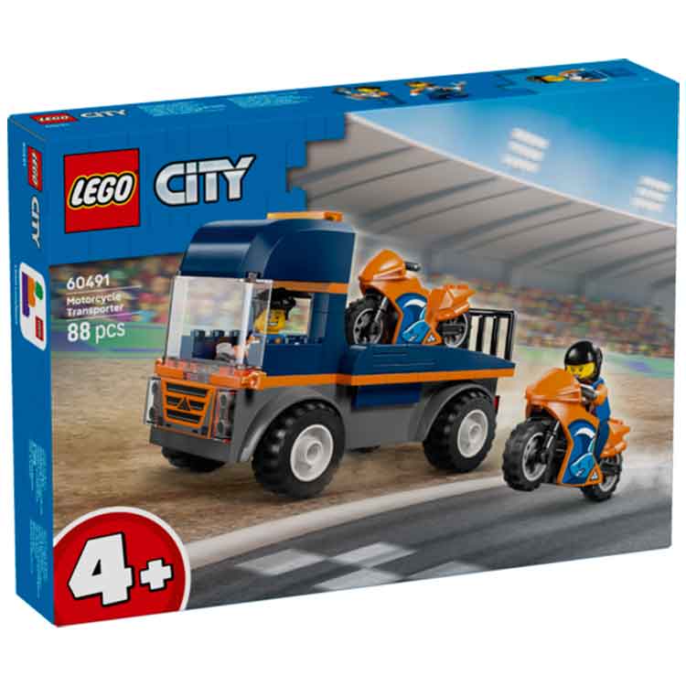 LEGO 60491 Motorcycle Transporter