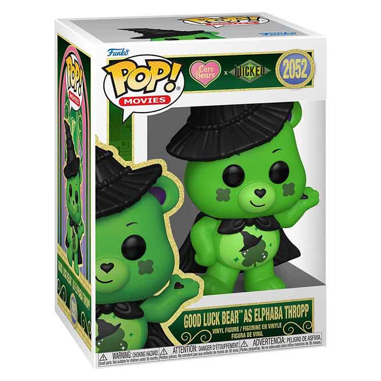 Funko Wicked x Care Bears POP! Vinyl Figure Good Luck Bear as Elphaba