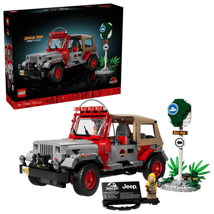 LEGO 77984 Jurassic Park Jeep® Wrangler