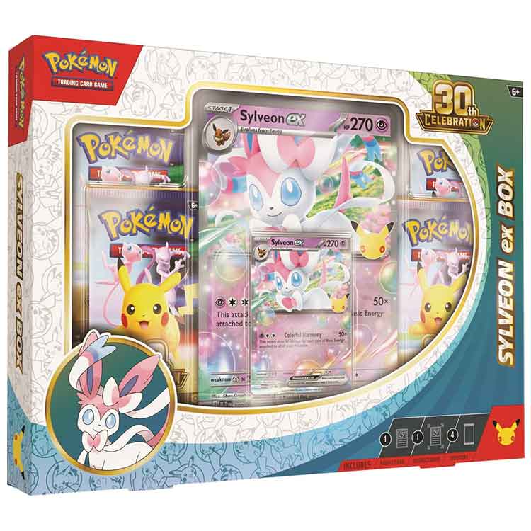 Pokémon TCG: ex Box - Sylveon - 30th Celebration