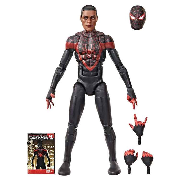 Marvel Legends Ultimate Spider-Man Miles Morales Comics-Inspired 6-Inch Action Figure