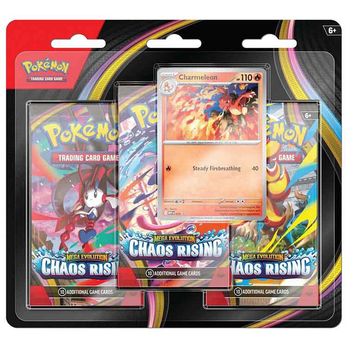 Pokémon TCG: Mega Evolution Chaos Rising - 3-Pack