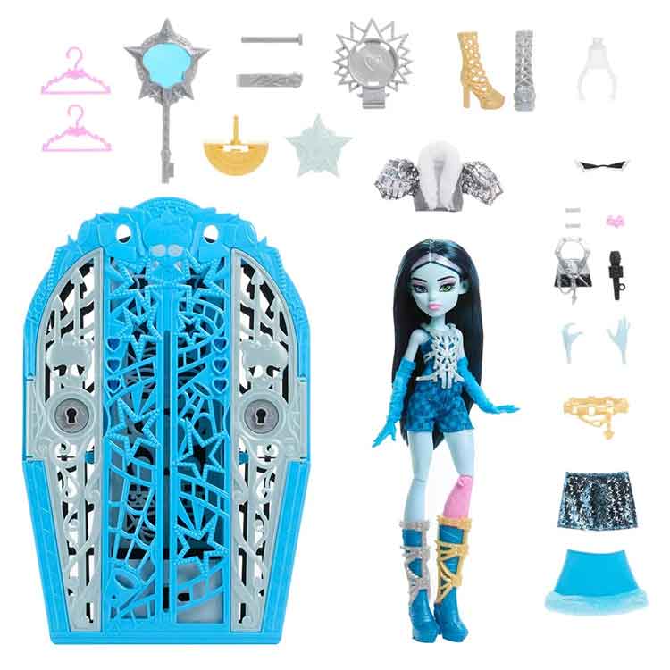 Monster High Skulltimate Secrets Hauntlywood Mysteries Frankie Stein Doll