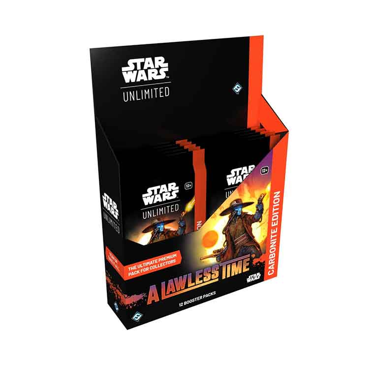 Star Wars: Unlimited - A Lawless Time Carbonite Booster Display