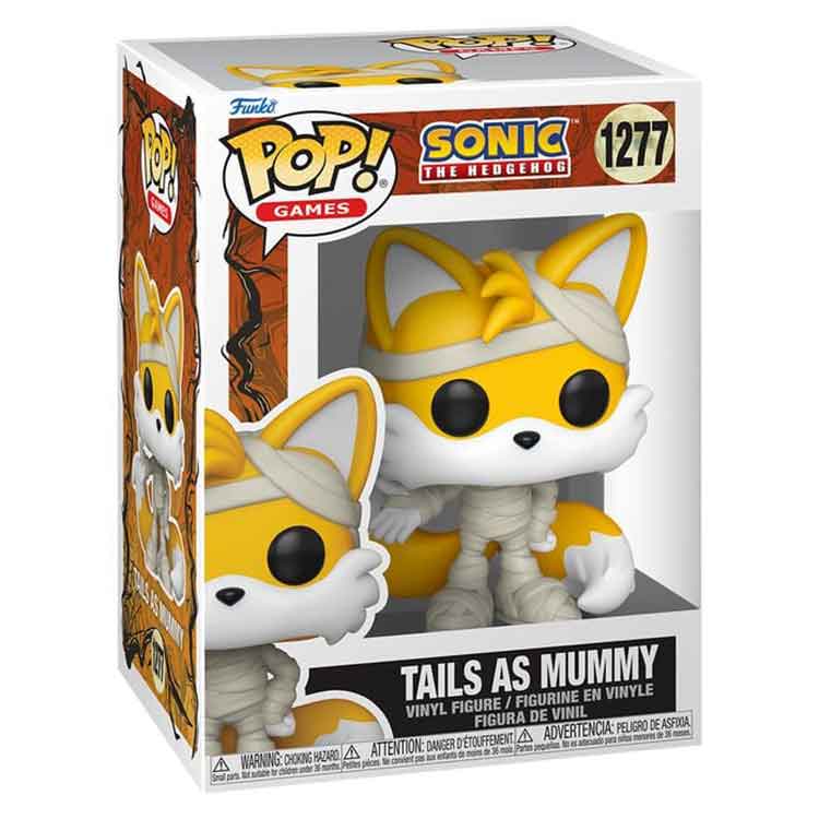 Funko Sonic the Hedgehog POP! Games Vinyl Figure Mummy Tails