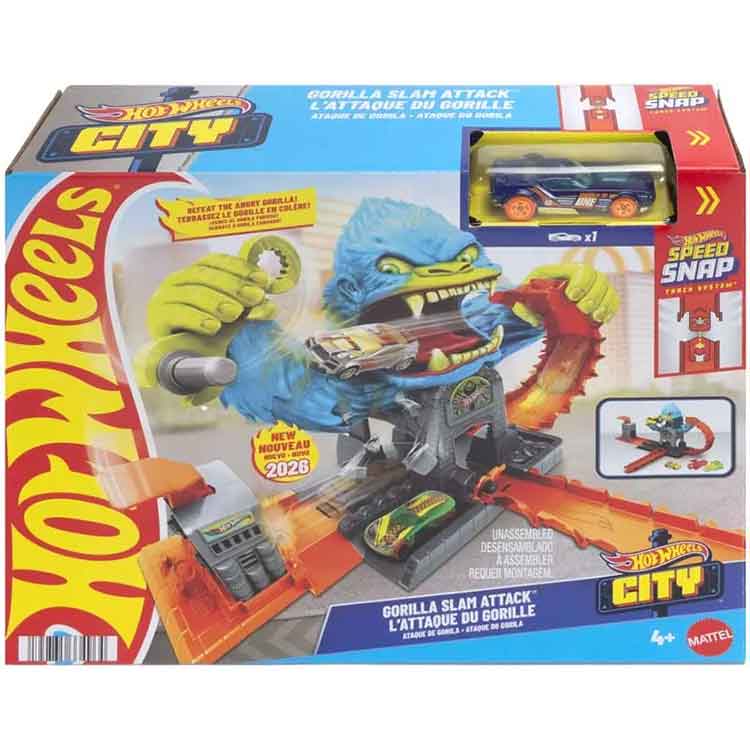 Hot Wheels City Gorilla Repair Shop