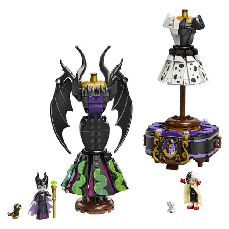 LEGO 43262 Maleficent's and Cruella De Vil’s Dresses
