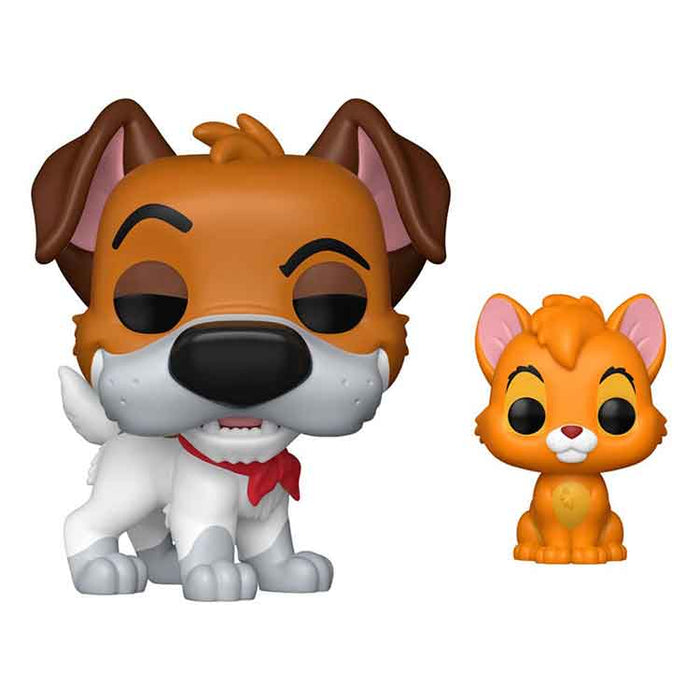 Funko Oliver & Co. POP!&Buddy Movies Vinyl Figures Dodger With Oliver