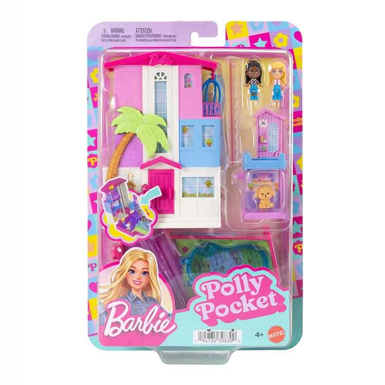 Barbie Dreamhouse Polly Pocket Compact Playset