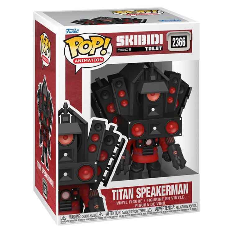 Funko Skibidi Toilet POP! Rocks Vinyl Figure Titan Speakerman