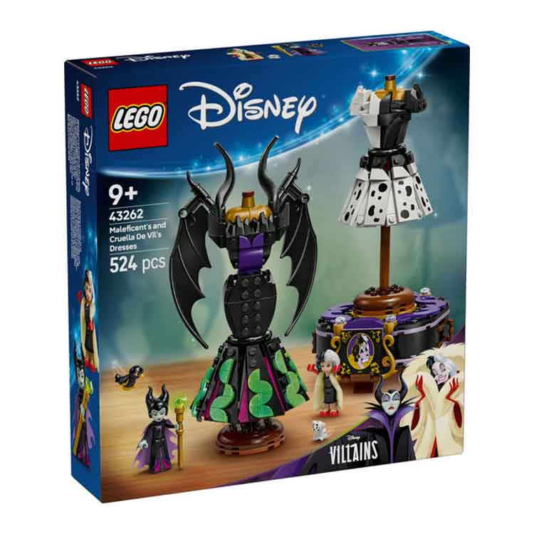 LEGO 43262 Maleficent's and Cruella De Vil’s Dresses