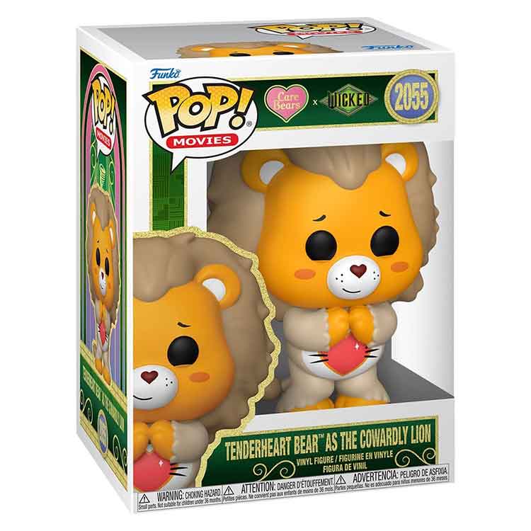 Funko Wicked x Care Bears POP! Vinyl Figure Tenderheart Bear as the Cowardly Lion