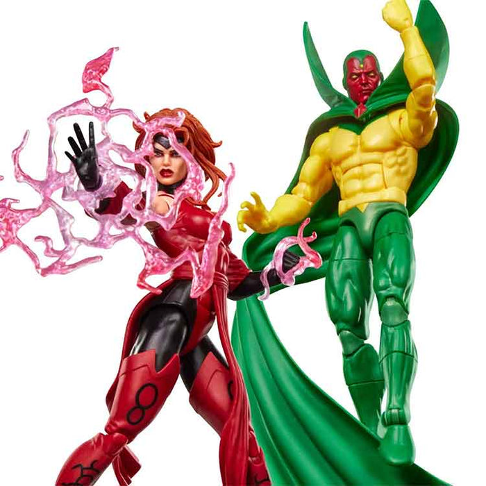 Avengers: The Crossing Marvel Legends Series Vision & Scarlet Witch 6-Inch Action Figures