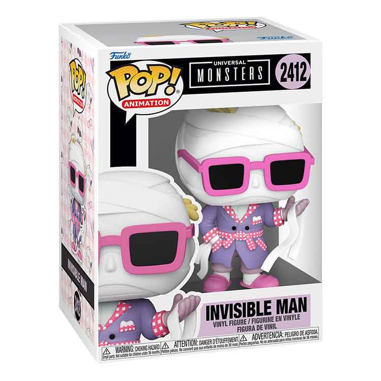 Funko Universal Monsters POP! Animation Vinyl Figures Invisible Man